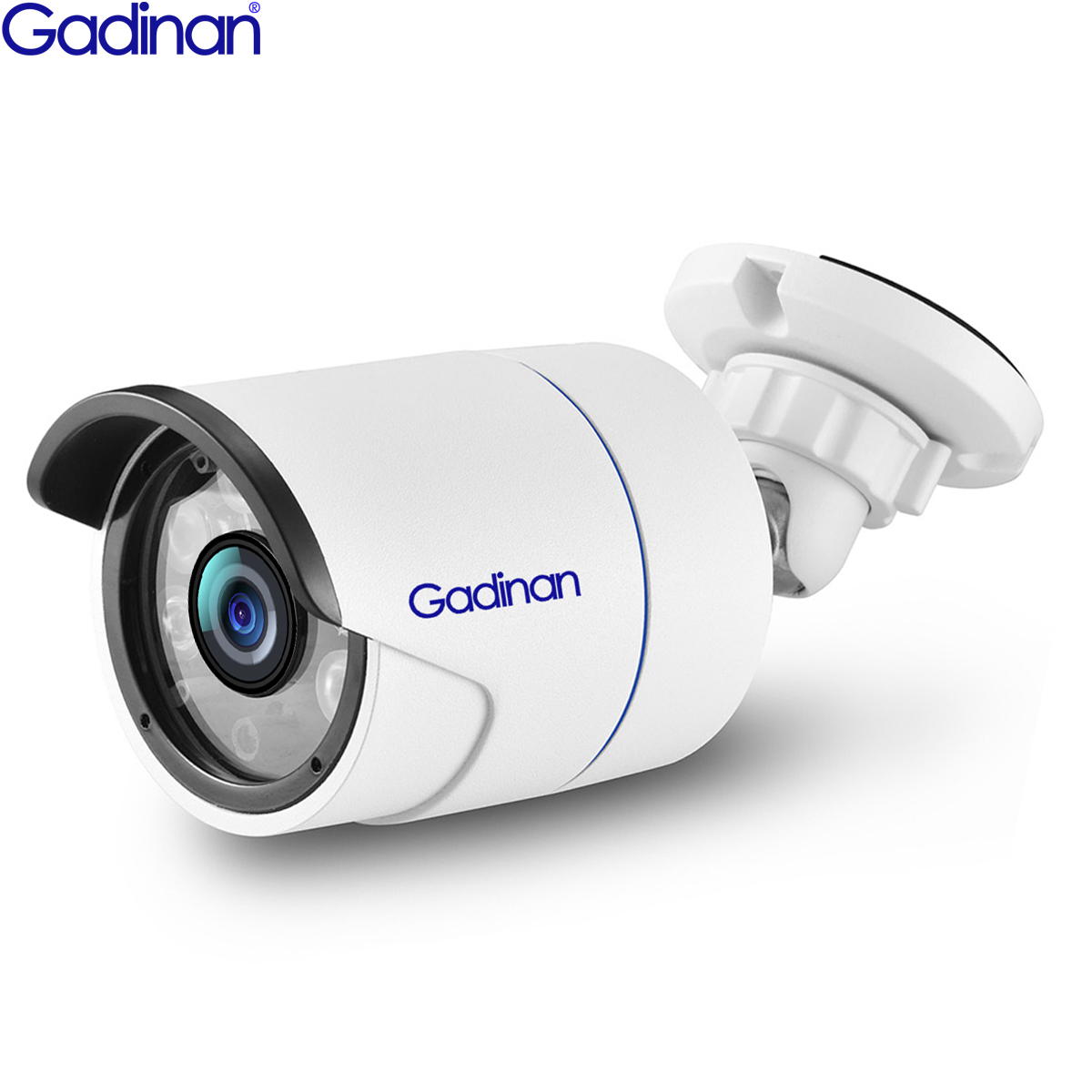 Gadinan 4MP IP Camera Outdoor Bullet Waterproof POE H.265 CCTV Camera Night Vision P2P Surveillance Video ONVIF For PoE NVR